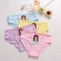 4 Pcs/Lot Girl’s Panties Lovely Baby Girls Underwear Cartoon Cat Briefs Breathable Children Panties