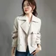 2023 New Spring Autumn Trench Coat Women's Korean Double Breasted Short Trench Female Overcoat