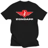 Nuova maglietta nera da uomo Zundapp motorcycle 2021 maglietta grafica divertente a maniche corte