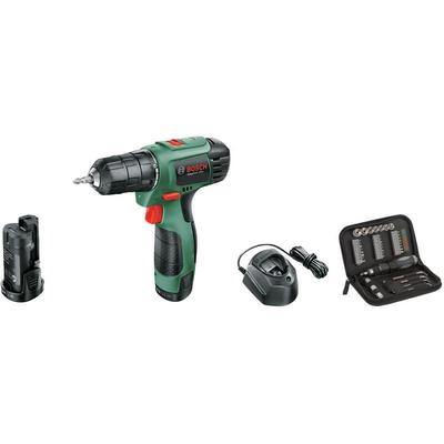 Trapano Bosch batteria litio 12V. 2 vel. easy drill 1200 + valigetta e accessori Image