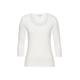 Longsleeve HERRLICHER "Kallie" Gr. L, weiß (white) Damen Shirts Jersey