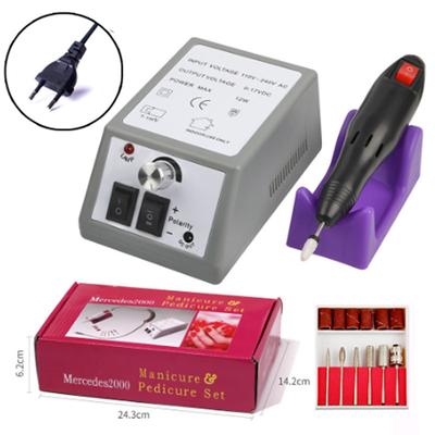 Professional Finger Toe Nail Care Electric Nail Drill Machine Manicure Pedicure Kit Electric Nail Art File Drill