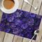 1 x Tischset mit Blumenmuster, 30,5 x 45,7 cm, Tischsets für Party, Küche, Esszimmer, Dekoration