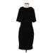 MSGM Casual Dress - Sheath: Black Dresses - Women's Size 42