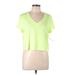 Gap Fit Active T-Shirt: Green Activewear - Women's Size Large