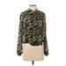 Romeo & Juliet Couture Jacket: Short Green Camo Jackets & Outerwear - Women's Size Small
