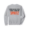 WENN DU DAS LESEN KANNST, BRING MIR SPRITZ - Aperölchen BACK Sweatshirt