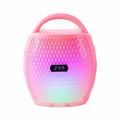 Quinlirra 50% off Intelligent Wireless Bluetooth Small Speaker Dazzling Color Overweight Subwoofer Outdoor Portable Dance At Home