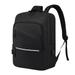 Business Backpack Waterproof Laptop Bag for Travel Flight Fits 15.6 Inch Laptop with USB Charging Port School Rucksack for Boys Girls (Black)