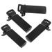 4 Sets Walkie Talkies Microphone Portable Holder Walkie-talkie Clips For Stands Back Shoulder