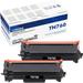 TN730 TN760 TN-760 Toner Cartridge: 2 Pack High Yield Black Compatible TN 730 TN-730 Toner Cartridge for Brother MFC-L2710DW HL-L2395DW DCP-L2550DW HL-L2350DW MFC-L2750DW HL-L2395DW Printer