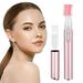 Trimmer Depilatory Device Eyebrow Knife Shaver Facial Hair Removal for Cordless Pink Miss