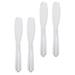 4 Pcs Film Stirring Rod Cosmetic Spoon Plastic Spatula DIY Makeup Face Massage Tools Skincare Cream Mask