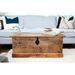 Solid Wood Blanket Chest Solid Wood in Brown Sundara Furnishings Furniture & Home Decor | 18 H x 47 W x 17 D in | Wayfair SF3681