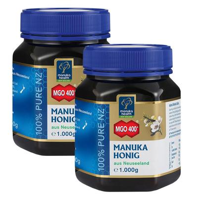 Manuka Health MGO 400+ Honig x2 2x1000 g Futter Image
