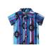 aturustex Baby Boy Summer T-shirt Western Short Sleeve Button Up Shirt