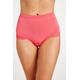 Bonmarche Coral Full Briefs With Lace Detail, Size: 08-10