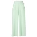 Eiszeit Hose lang ausgestelltes Bein Damen light green, Gr. 46, Lyocell, Weiblich Hosen