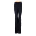 Joe's Jeans Jeans - Super Low Rise Boot Cut Boyfriend: Black Bottoms - Women's Size 25 - Indigo Wash