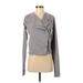 Under Armour Jacket: Short Gray Print Jackets & Outerwear - Women's Size Small