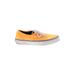 Vans Sneakers: Orange Color Block Shoes - Women's Size 8 - Almond Toe