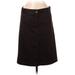 Zara Basic Casual Skirt: Brown Solid Bottoms - Women's Size Medium