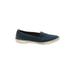 Eddie Bauer Flats: Blue Color Block Shoes - Women's Size 8 - Almond Toe