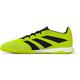 adidas Unisex 24 League Low Indoor Sneaker, Team Solar Yellow/Black/Solar Red, 8 Women/7 Men