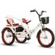 LSQXSS Toddler pedal tricycles for age 2-10,outdoor cruiser trike,chain bike,tandem trikes with rear seat,folding kids tricycles with single brake,3 wheelers,spoke pneumatic wheel