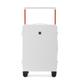 lesulety Carrying Case, Light Handcart, Hand Luggage, Wide Pull Rod, Aluminum Frame, Pull Rod Box,White,24in