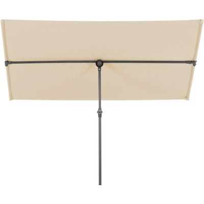 Balkonschirm SCHNEIDER SCHIRME "»Avellino«, TOPSELLER", beige (natur), Obermaterial: 100% Polyester, Standschirme, 180x1