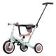 5 in 1 tricycle stroller with parent push handle,parent steering push trike,quick deformation balance bike scooter,seat with belt and guardrail
