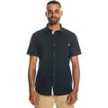 Kurzarmhemd QUIKSILVER Gr. XS, N-Gr, blau (navy blazer) Herren Hemden