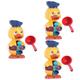 Abaodam 3 Sets Duck Bath Toy Twerking Toys Baby Bath Toys Childrens Toys Indoor Bathing Playthings Kids Playing Water Toy Children Shower Toy Baby Water Play Toy Kids Bath Toys Abs Puzzle