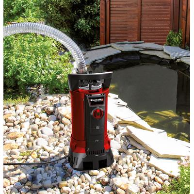 Schmutzwasserpumpe EINHELL "GE-DP 6935 A ECO", rot, B:25cm H:45cm L:26cm, Pumpen, 17500 l/h max. Fördermenge