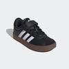 Sneaker ADIDAS SPORTSWEAR "VL COURT 3.0 KIDS", Gr. 30, schwarz-weiß (core schwarz, cloud weiß, core schwarz), Synthetik, Leder, sportlich, Schuhe, inspiriert vom Design des adidas samba