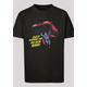 Kurzarmshirt F4NT4STIC "F4NT4STIC Kinder Superman New Ride -BLK with Kids Basic Tee" Gr. 110/116, schwarz (black) Jungen Shirts T-Shirts