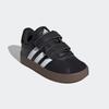 Klettschuh ADIDAS SPORTSWEAR "VL COURT 3.0 KIDS", Gr. 25, schwarz-weiß (core schwarz, cloud weiß, core schwarz), Synthetik, Leder, sportlich, Schuhe, inspiriert vom Design des adidas samba