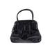 Banana Republic Leather Shoulder Bag: Patent Black Solid Bags