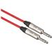 Canare Star Quad 1/4" TRS Male to 1/4" TRS Male Cable (Red, 25') CATRSM025RD