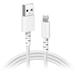 ANKER Powerline Select+ Braided USB-A to Lightning Cable (10', White) A8014H21-1