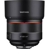 Samyang Used AF 85mm f/1.4 F Lens for Nikon F SYIO85AF-N