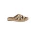 Sam Edelman Sandals: Tan Solid Shoes - Women's Size 6 1/2 - Open Toe