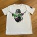 Burberry Shirts & Tops | Burberry Children Kids Boy Printed Cotton Top T-Shirt Size 10 | Color: Green/White | Size: 10b