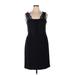 Tahari by ASL Casual Dress - Sheath: Black Dresses - Women's Size 14