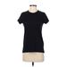 Rag & Bone Short Sleeve T-Shirt: Black Tops - Women's Size Small