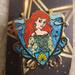 Disney Other | Disney Parks Princess Little Mermaid Ariel Crest Badge | Color: Green/Red | Size: Os