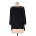 Rebecca Taylor 3/4 Sleeve Blouse: Black Tops - Women's Size 2