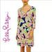 Lilly Pulitzer Dresses | Lilly Pulitzer Palmetto Dress “In The Vias Navy” Color Size Small | Color: Blue/Pink | Size: S