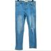 Levi's Bottoms | Levi’s 502 Regular Taper Boy’s Straight Leg Distressed Light Wash Denim Jeans 20 | Color: Blue | Size: 20b